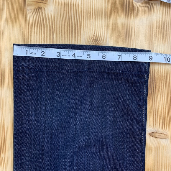 7 For All Mankind Crop Dojo Trouser Capri Sz 28 - Picture 9 of 10